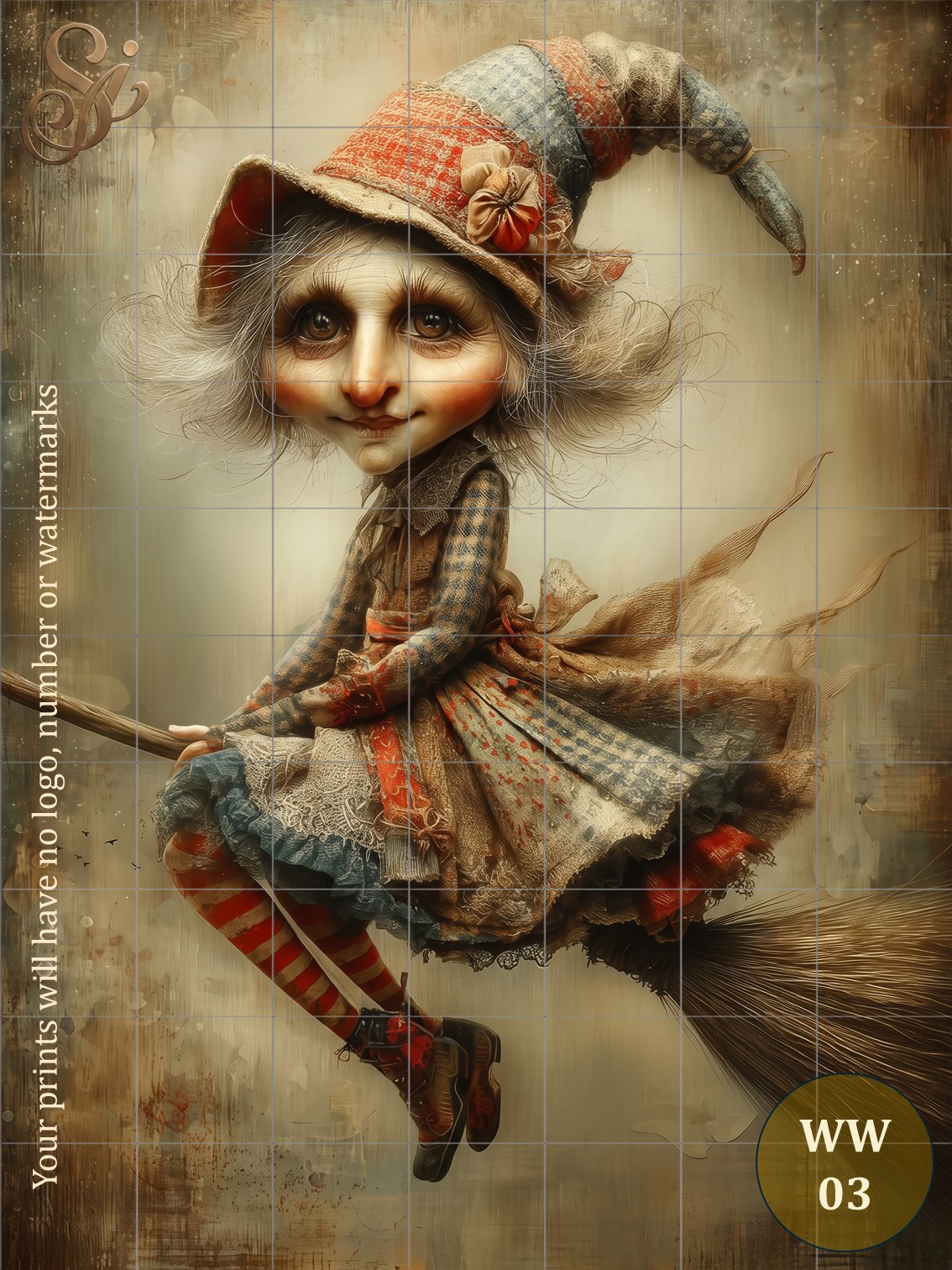 Wicked Whimsy Fibre Decoupage Sheets - Image 7