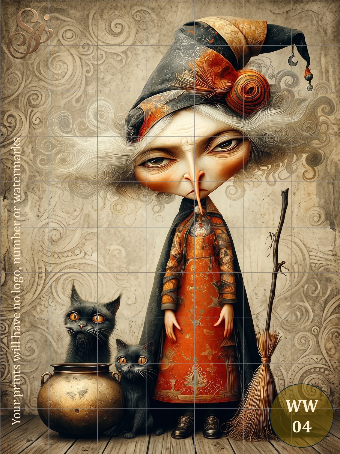 Wicked Whimsy Fibre Decoupage Sheets - Image 8