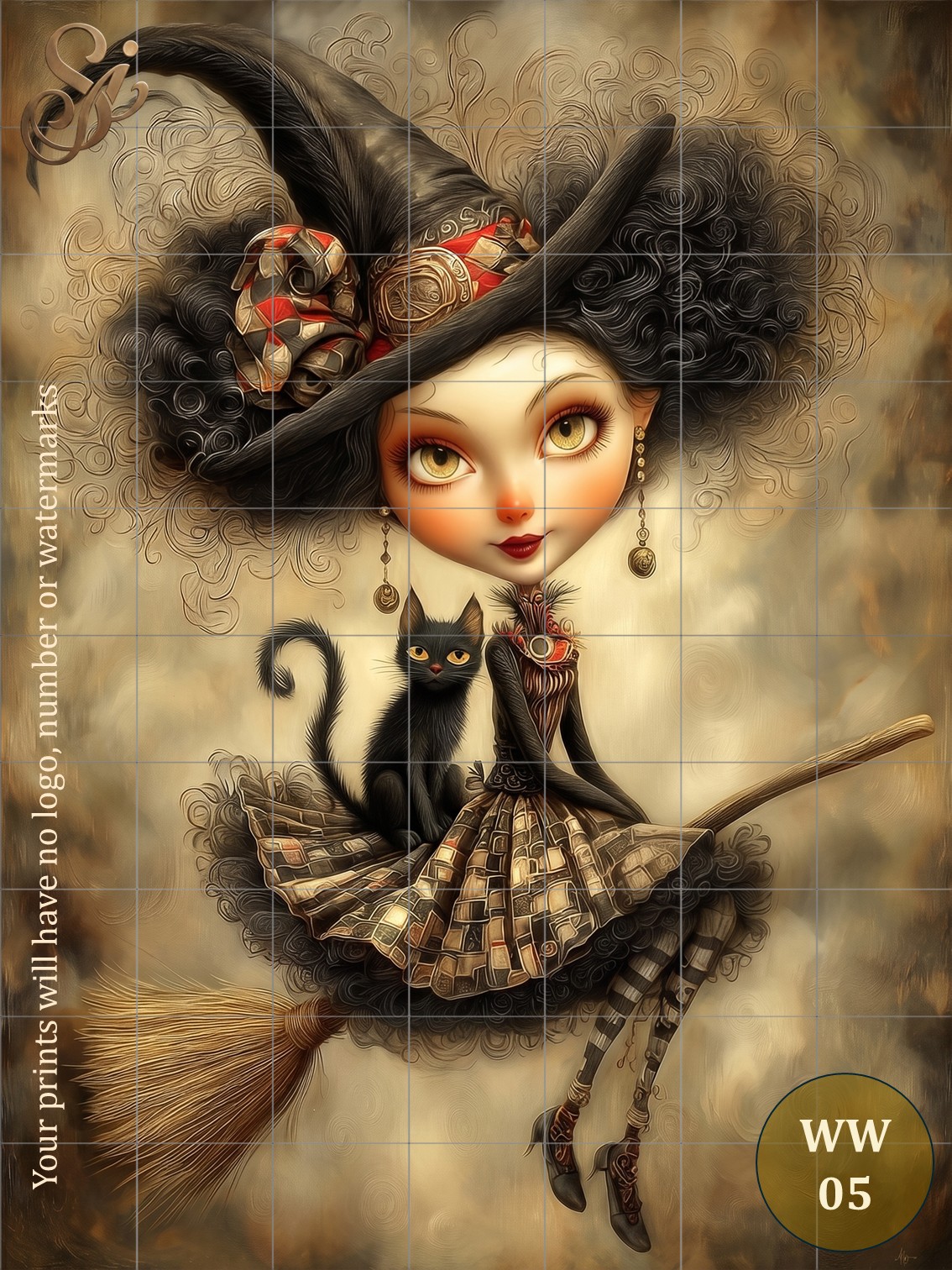 Wicked Whimsy Fibre Decoupage Sheets - Image 9