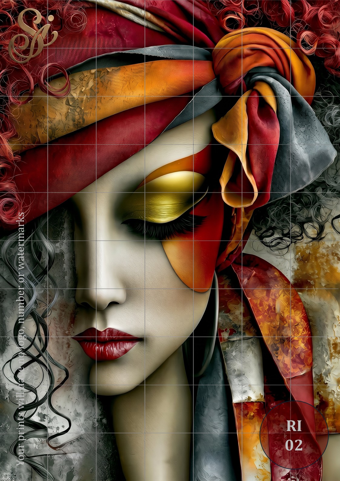 Rouge Illusions Fibre Decoupage Sheets - Image 6