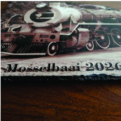 Personalised Rock Photo Slate with Stands - Image 2